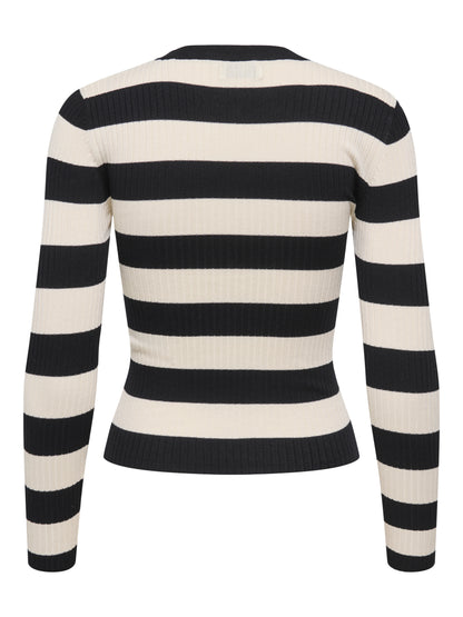 JDYPLUM L/S O-NECK PULLOVER KNT NOOS