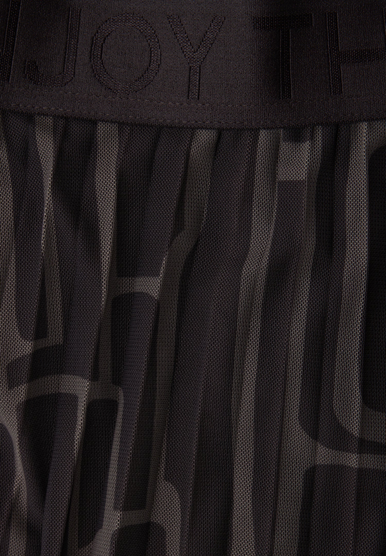 Street One Damen Midi-Rock mit grafischem Muster und elastischem Bund