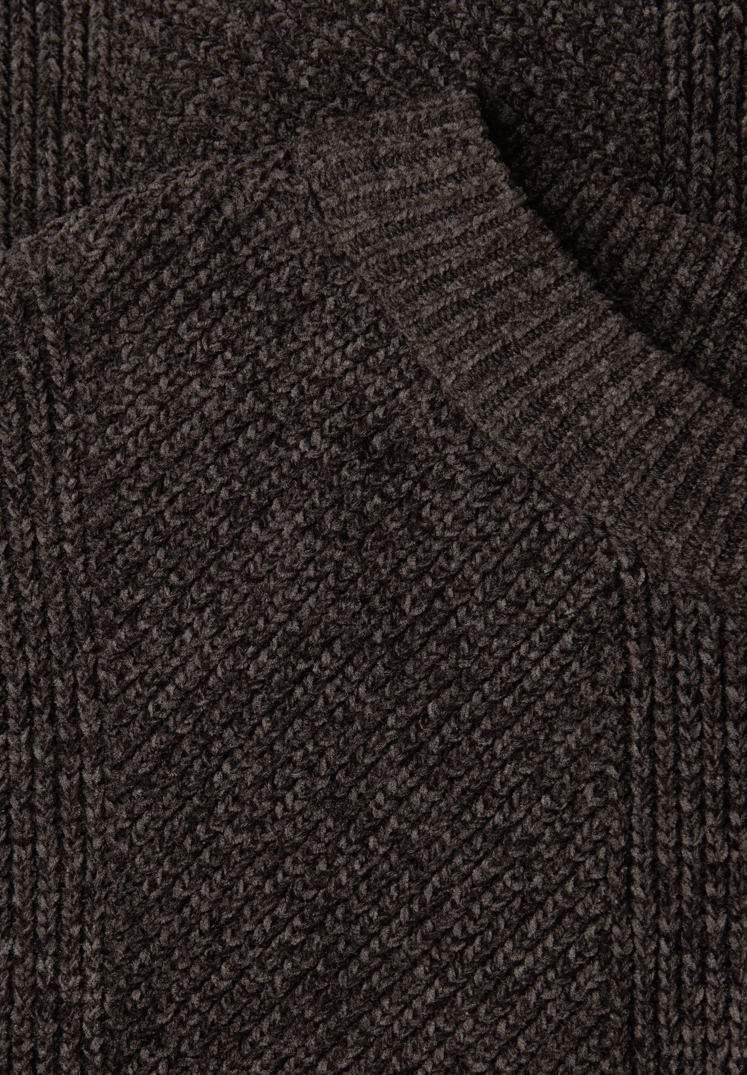 Ärmelloser Chenille Pullover