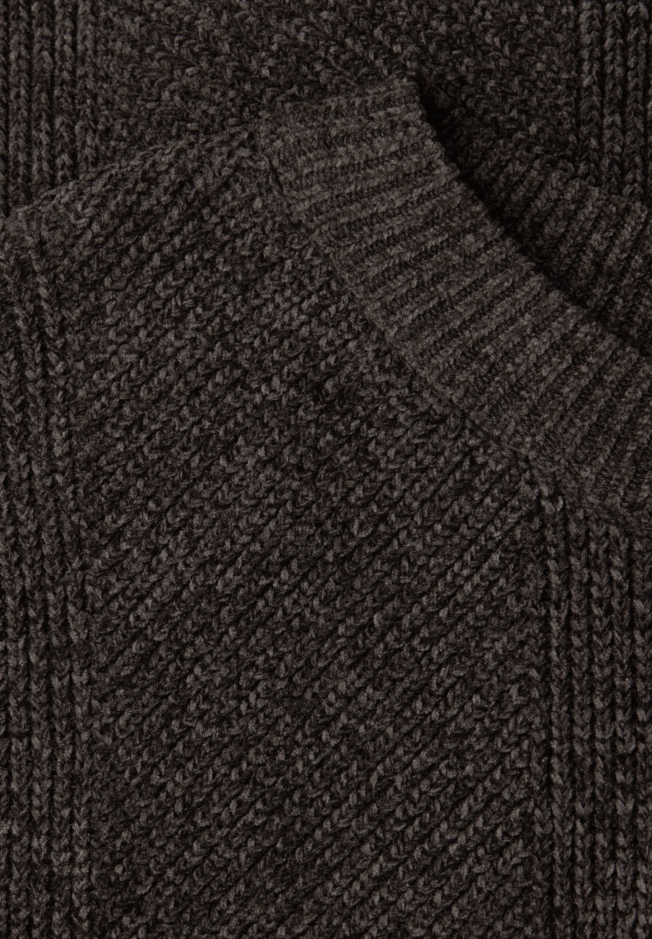 Ärmelloser Chenille Pullover