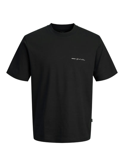 Jack &amp; Jones Basic Herren T-Shirt Hemdkragen Kurzarm Baumwolle