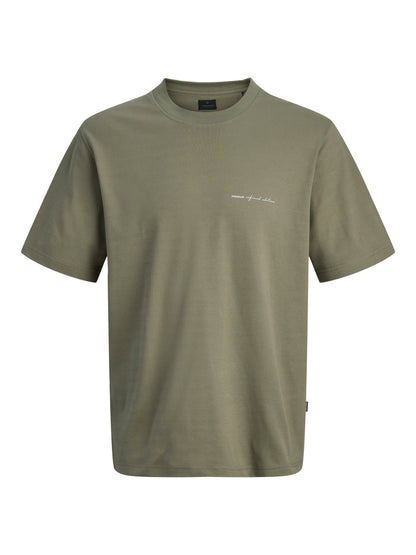 Jack &amp; Jones Basic Herren T-Shirt Hemdkragen Kurzarm Baumwolle