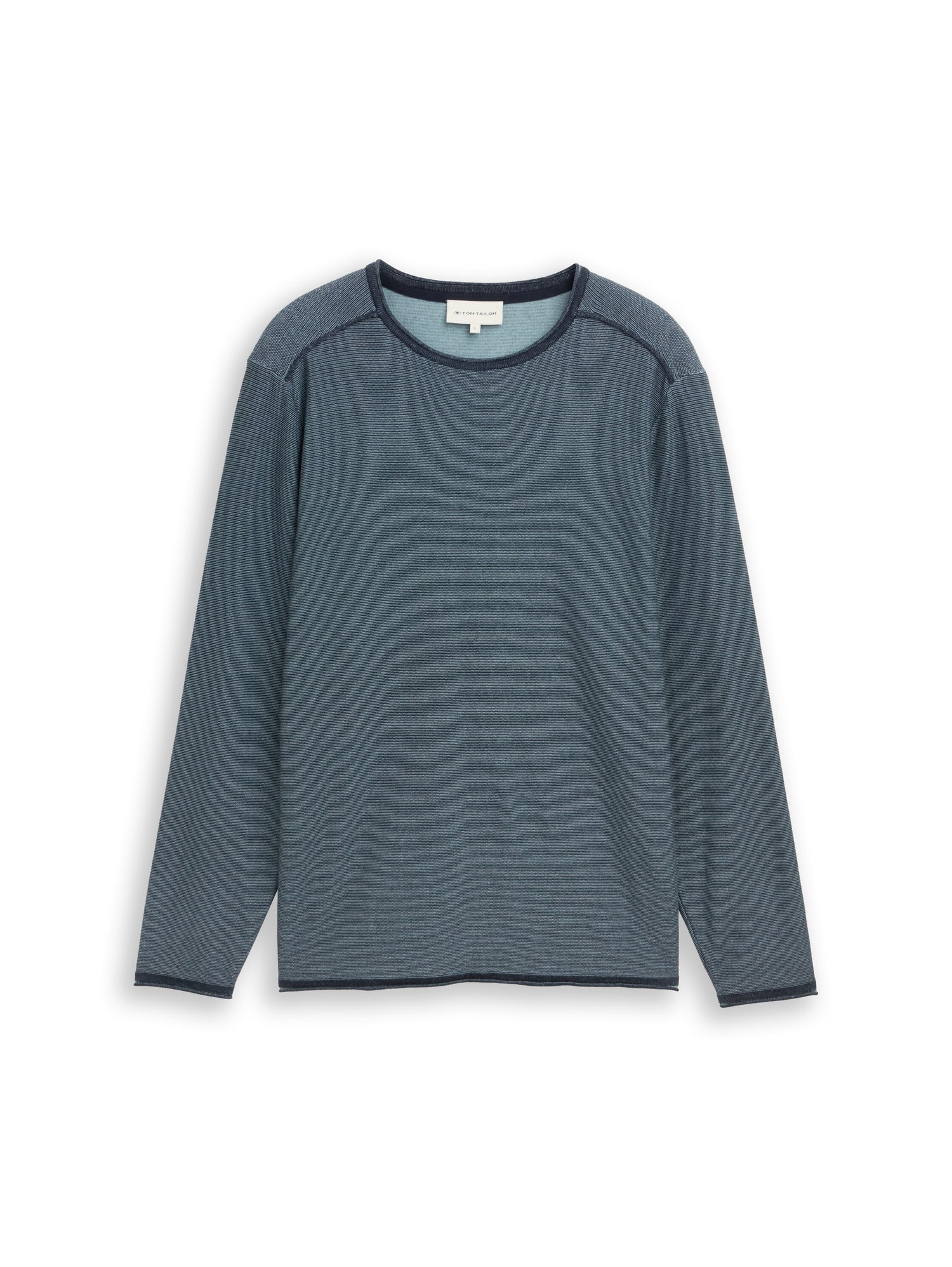 Strickpullover mit Streifen