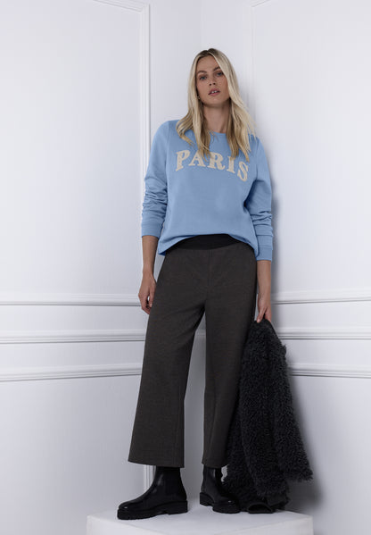 Sweatshirt mit Wording