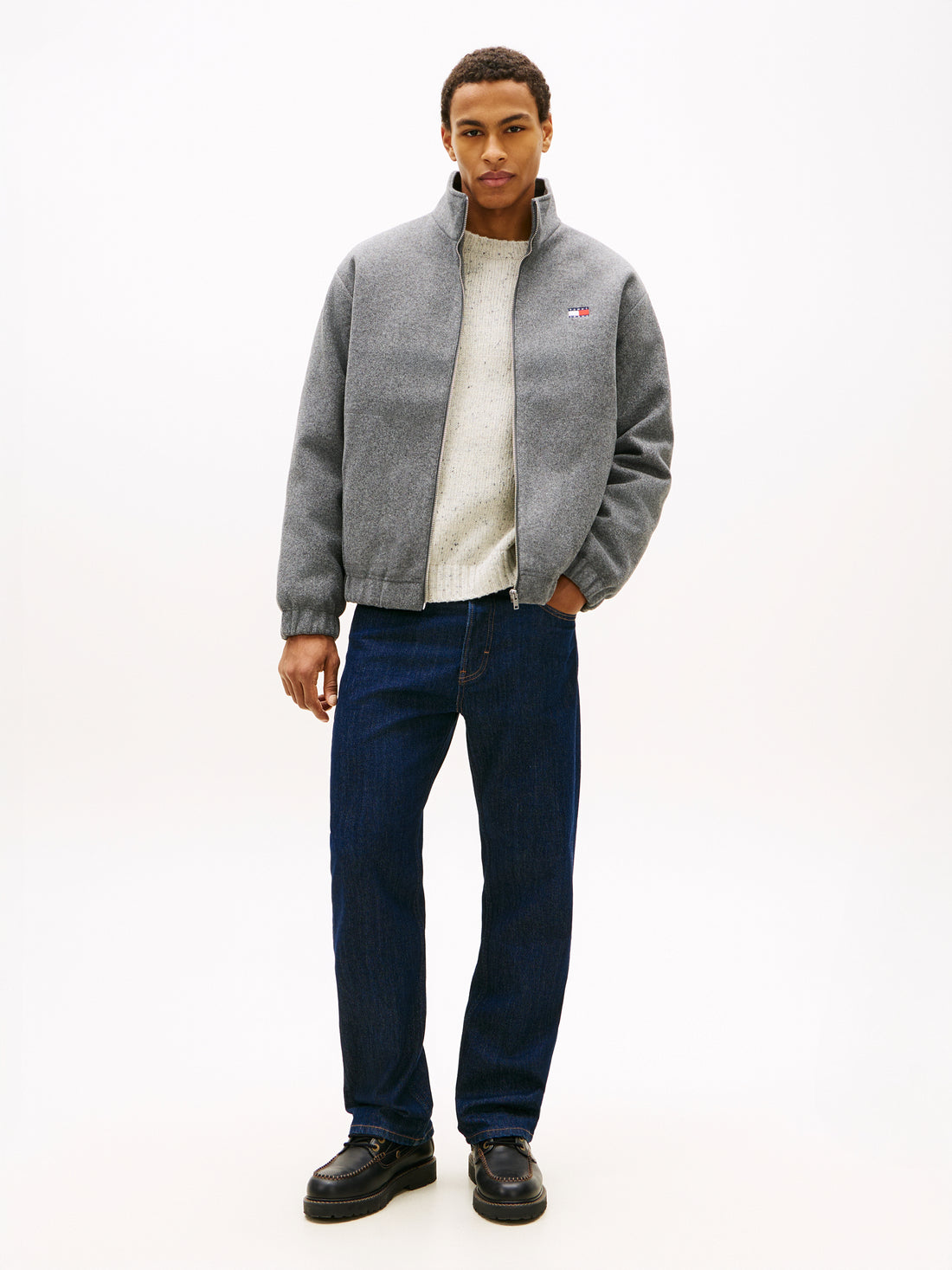TOMMY HILFIGER Sportswear Division Herren Pullover mit Reißverschluss
