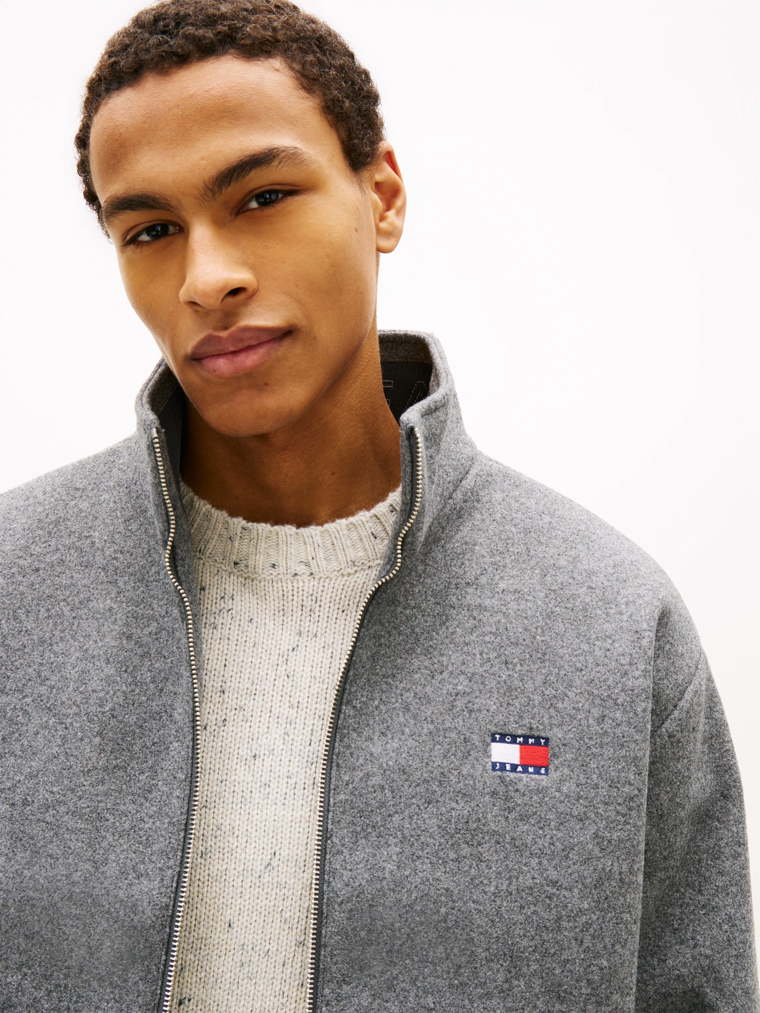 TOMMY HILFIGER Sportswear Division Herren Pullover mit Reißverschluss
