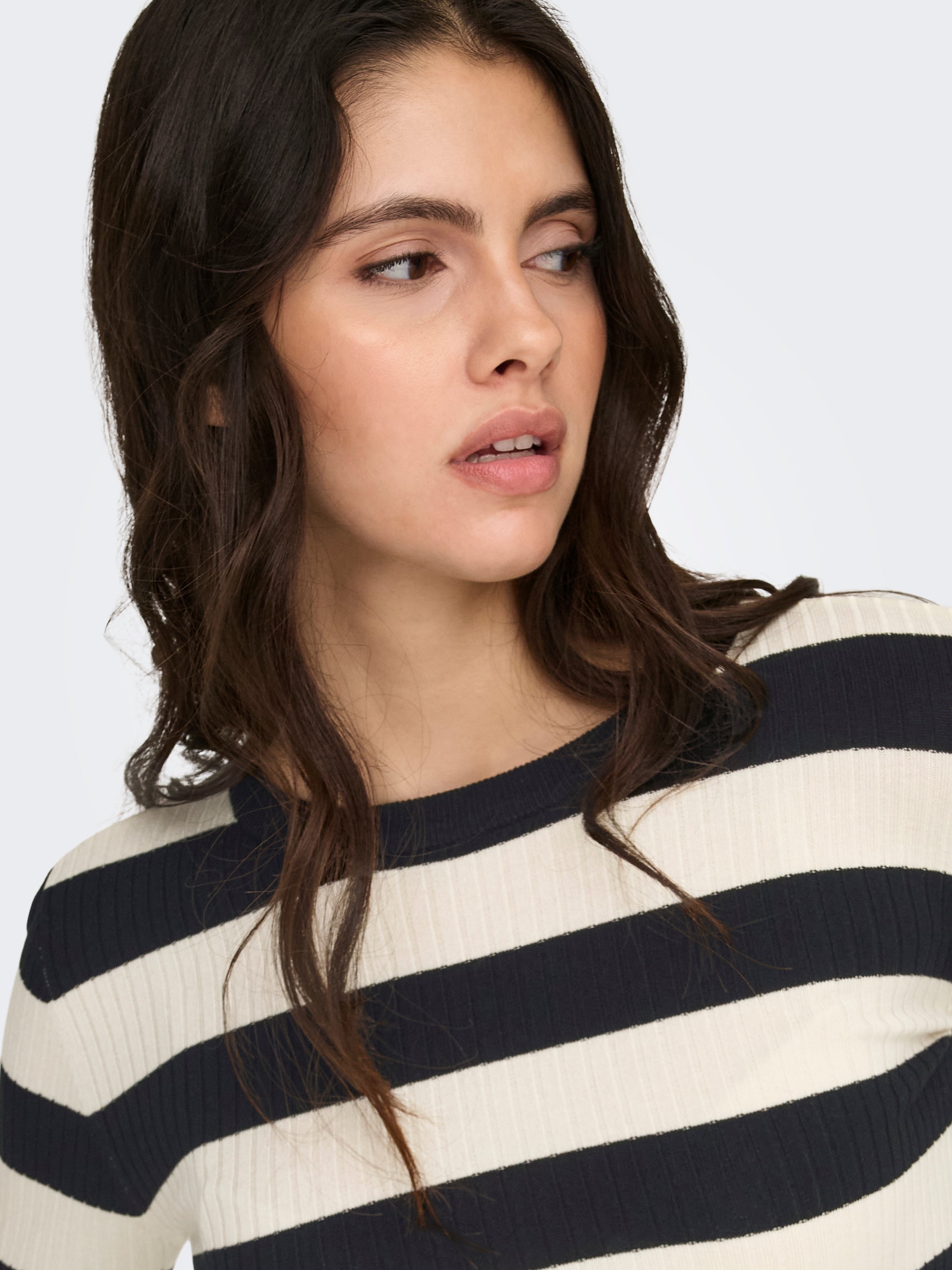 JDYPLUM L/S O-NECK PULLOVER KNT NOOS