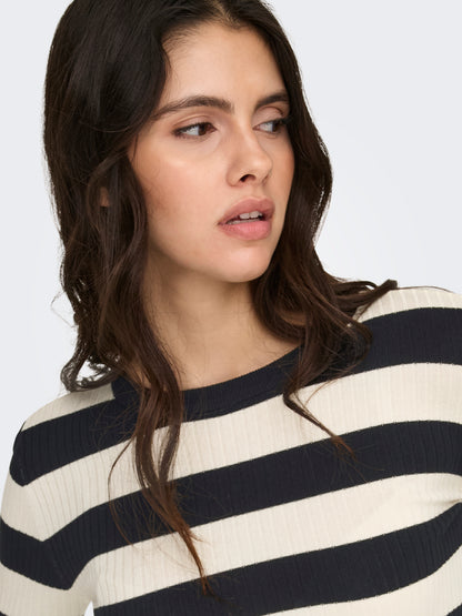 JDYPLUM L/S O-NECK PULLOVER KNT NOOS