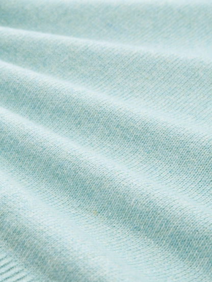 TOM TAILOR Pullover Damen Stehkragen Schlitz Rippbündchen Lockerer Schnitt