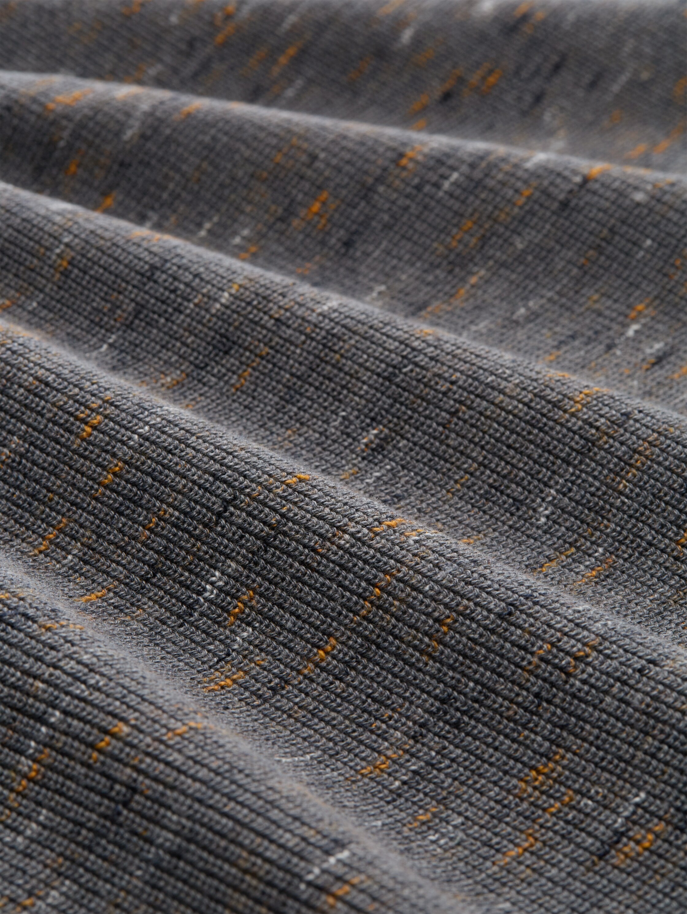 Tom Tailor Denim Herren Pullover Rippbündchen Logo-Badge Baumwolle Polyester