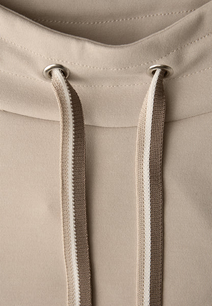Street One Damen Langarmshirt Turtleneck Seidiger Glanz Modal Polyester Elasthan