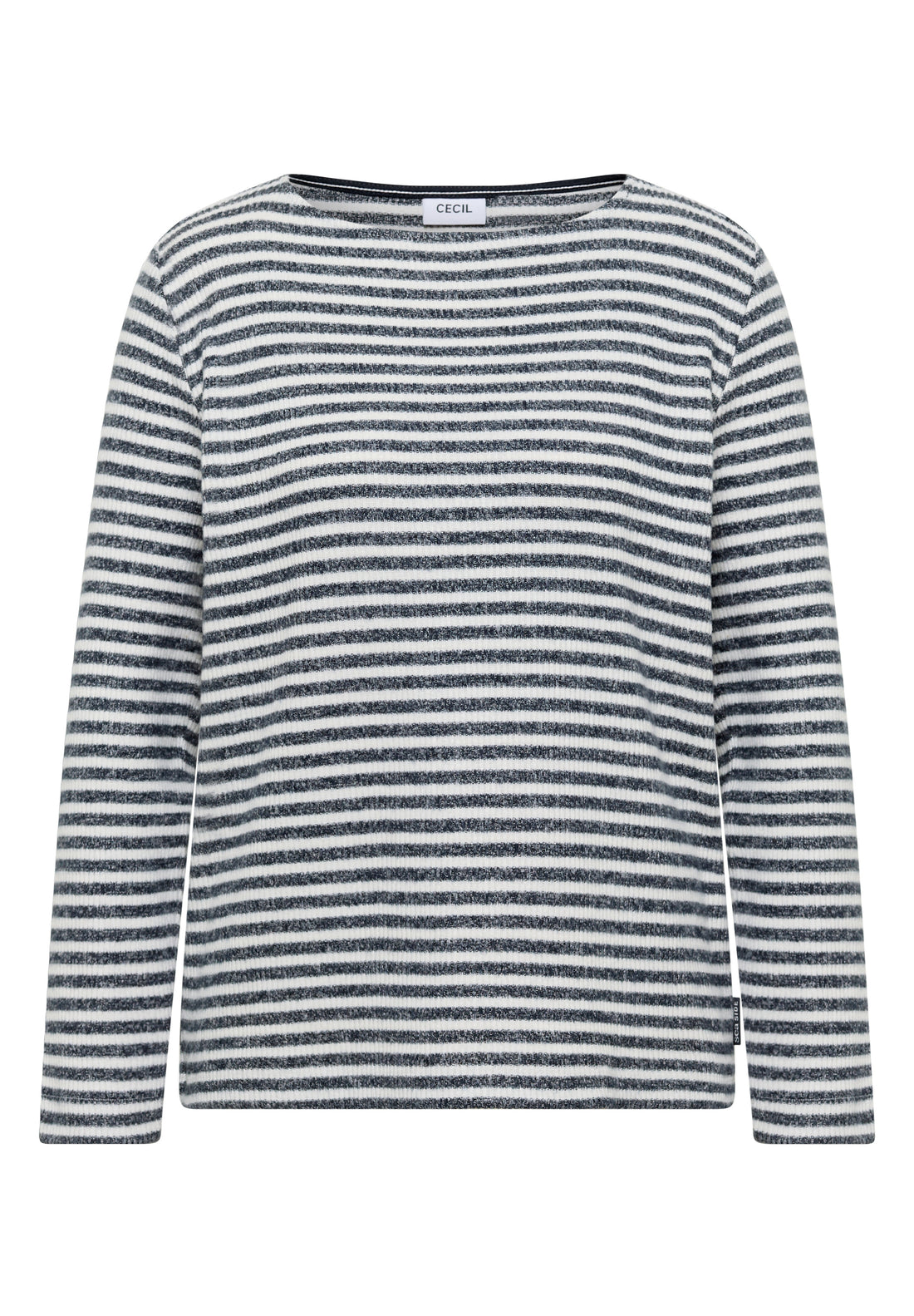 CECIL Damen Shirt Langarm Casual Bequem Viskosemix