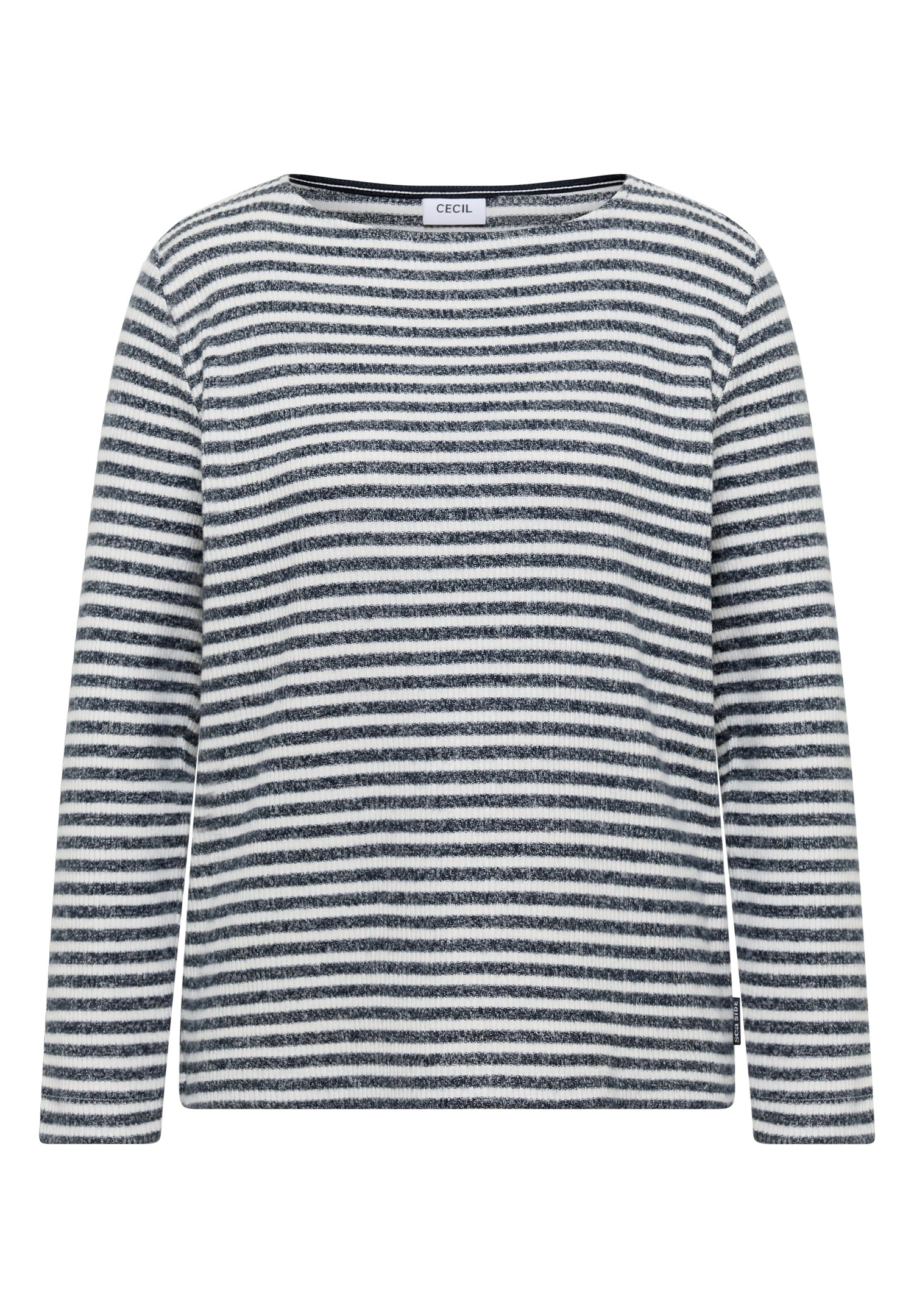 CECIL Damen Shirt Langarm Casual Bequem Viskosemix