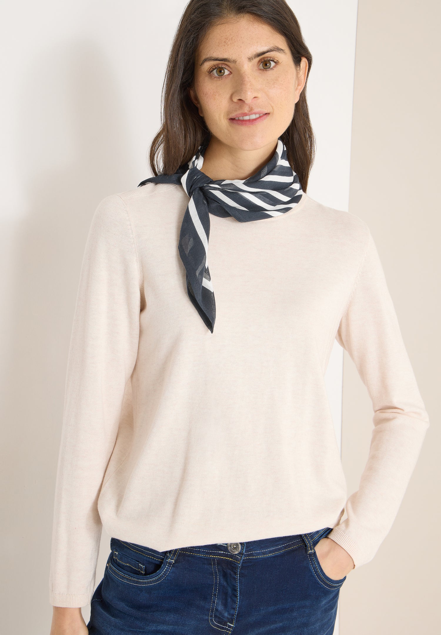 CECIL Damen Bandana Casual Leicht und luftig 100% Modal