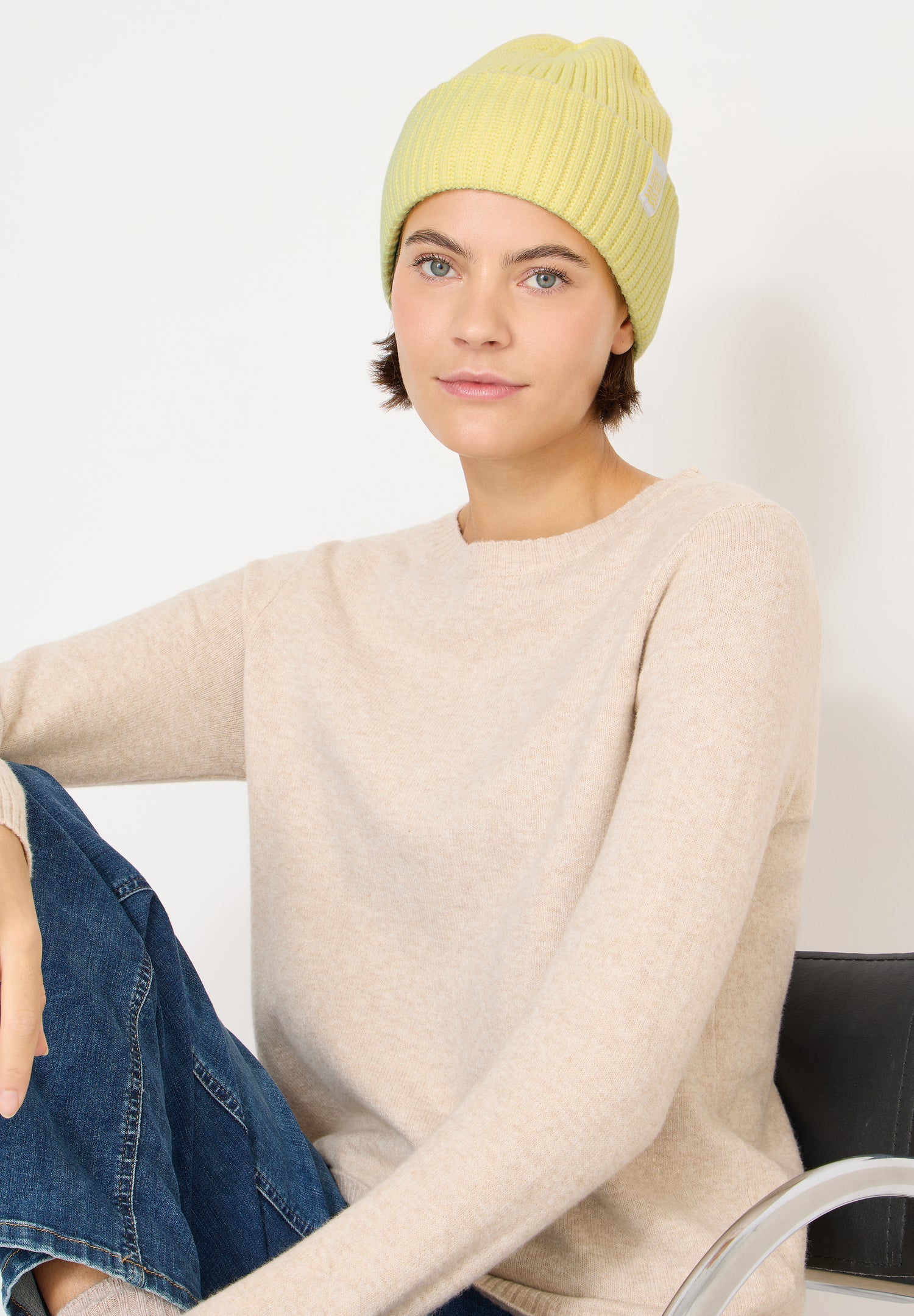 CECIL Damen Beanie Strickmütze Casual Angenehmer Tragekomfort