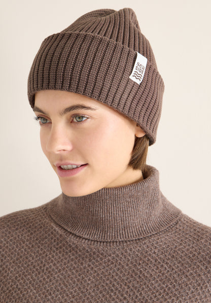 CECIL Damen Beanie Strickmütze Casual Angenehmer Tragekomfort