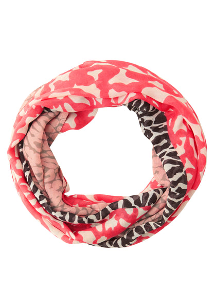 Street One Damen Loop-Schal Animal Print Modal