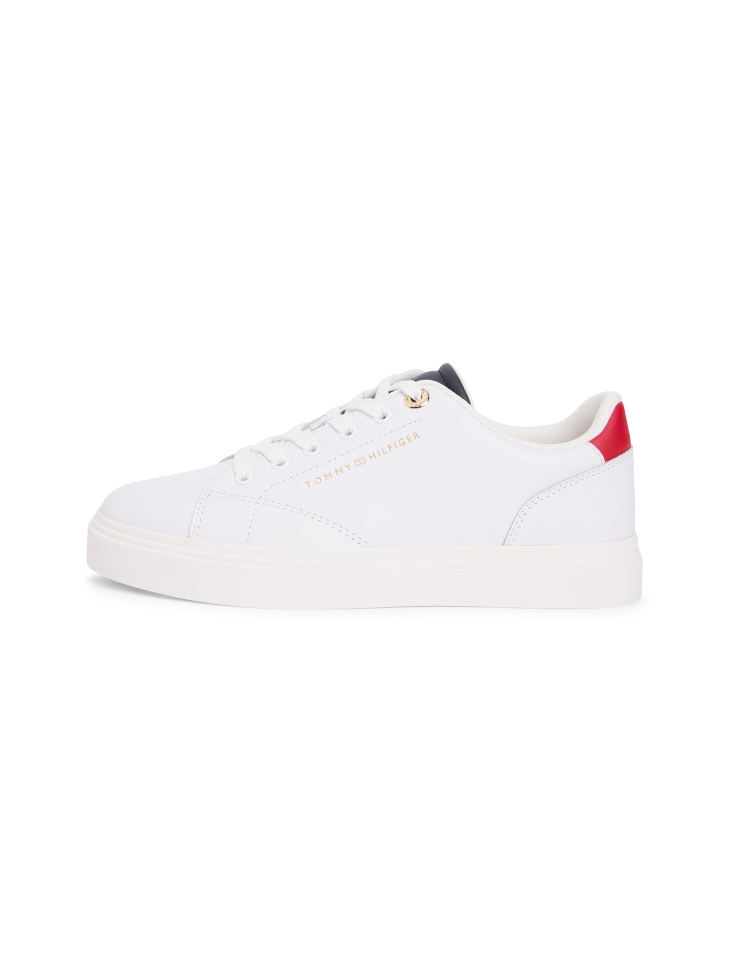 TOMMY HILFIGER Cow Embossed Grain Leather Herren Sneaker Vietnam