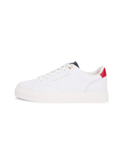 TOMMY HILFIGER Cow Embossed Grain Leather Herren Sneaker Vietnam