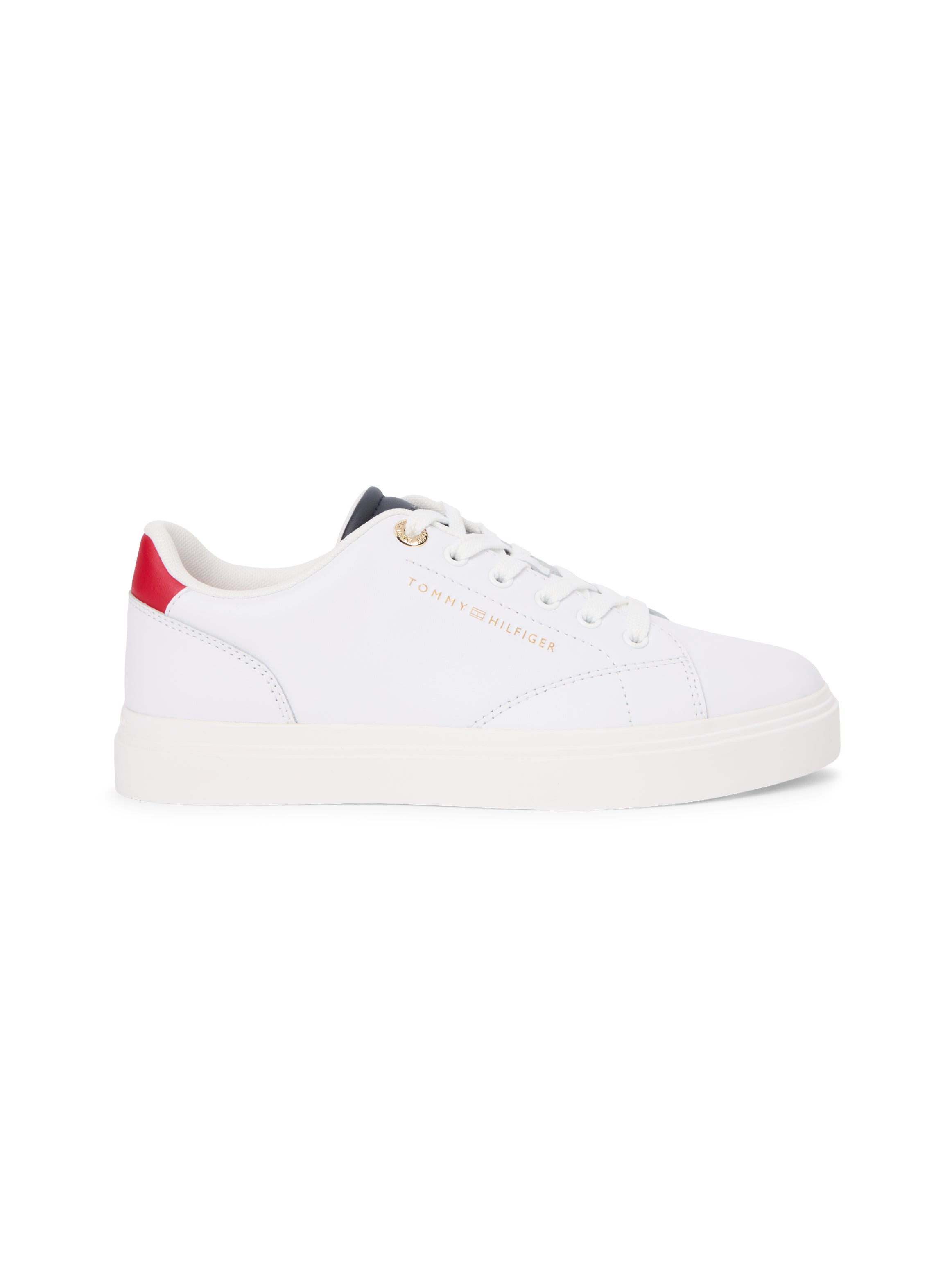 TOMMY HILFIGER Cow Embossed Grain Leather Herren Sneaker Vietnam