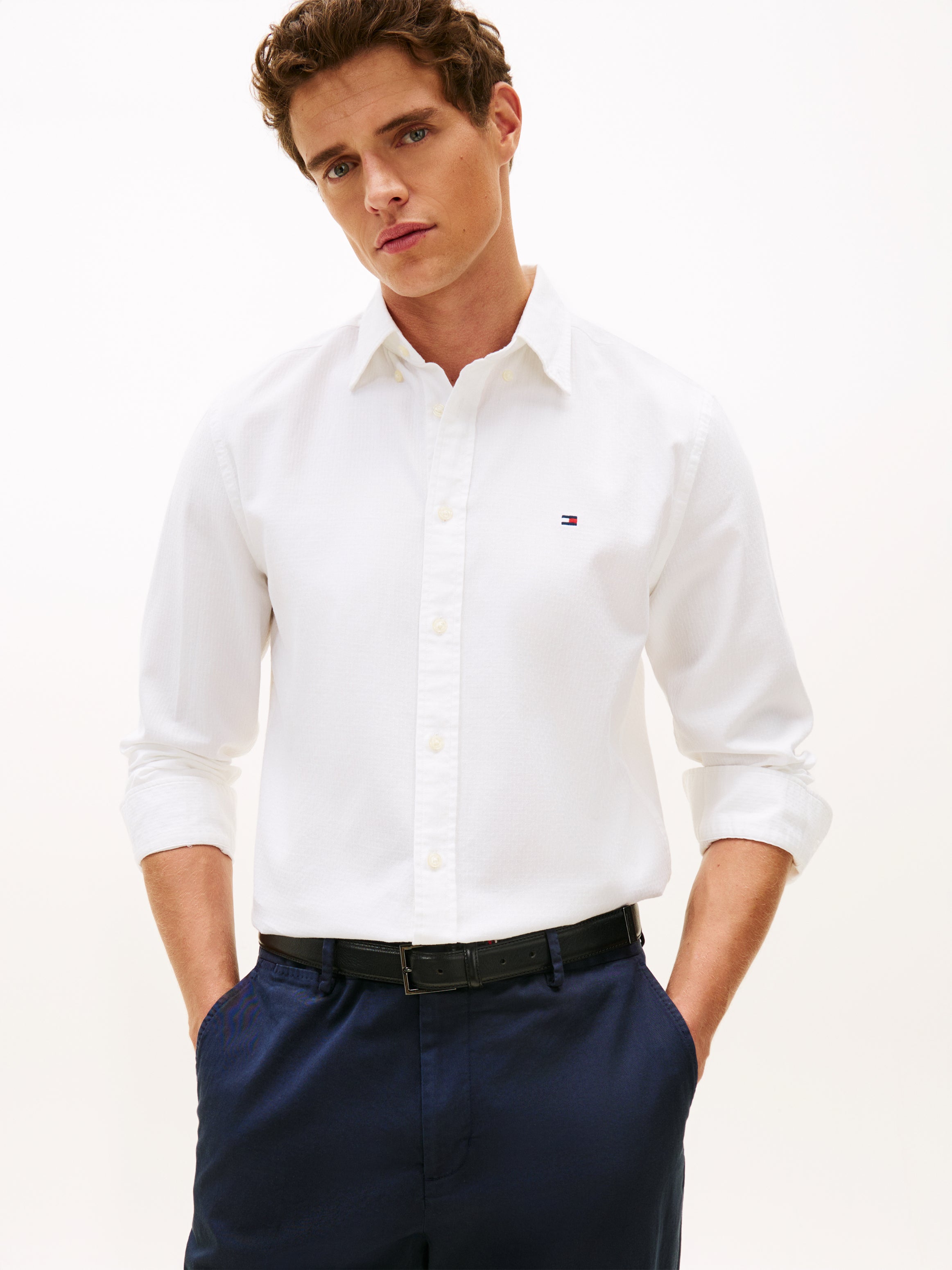 TOMMY HILFIGER Sportswear Division Herren T-Shirt Komfort Baumwolle