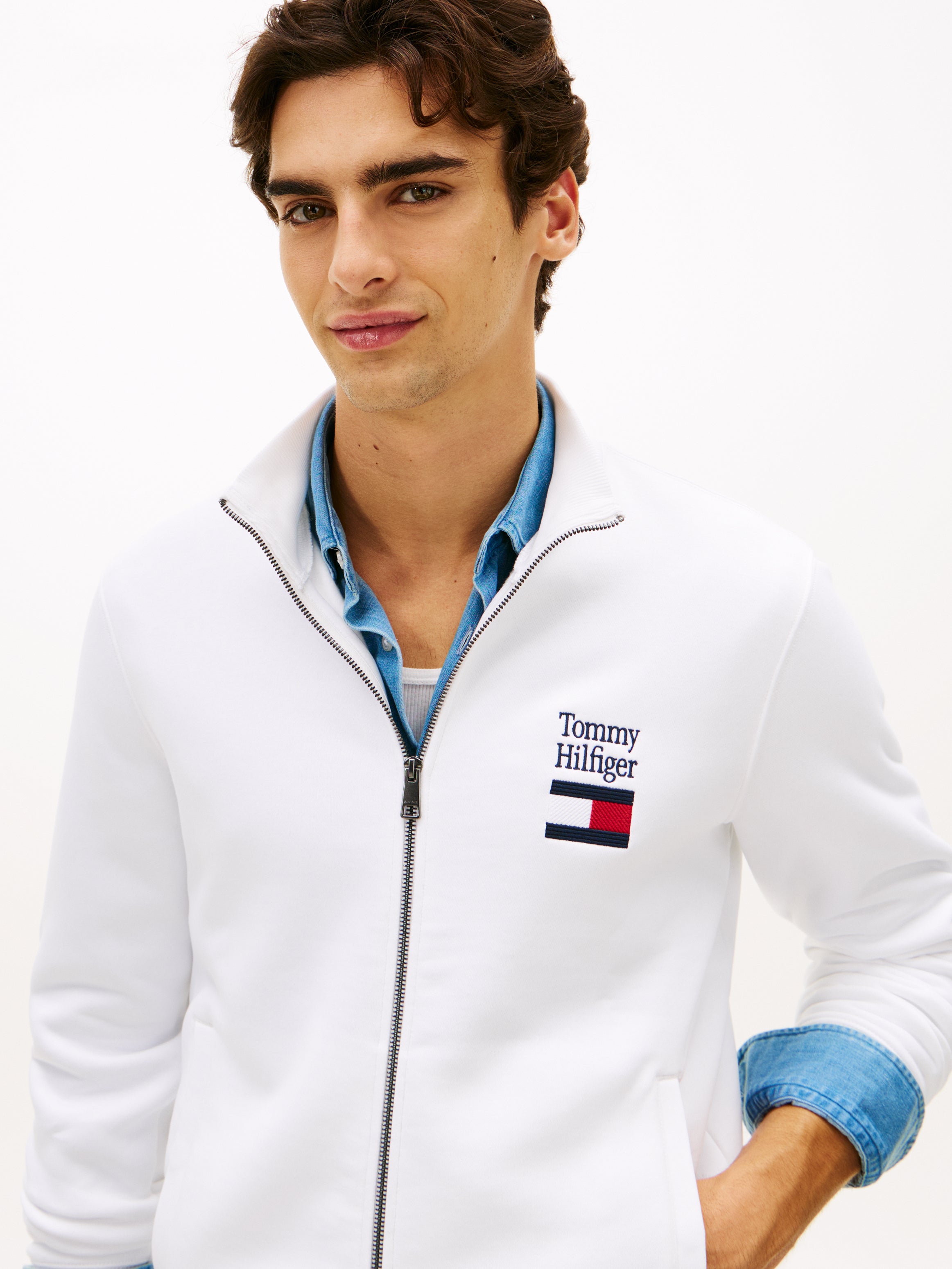 TOMMY HILFIGER Sportswear Erwachsene T-Shirt Slim Fit