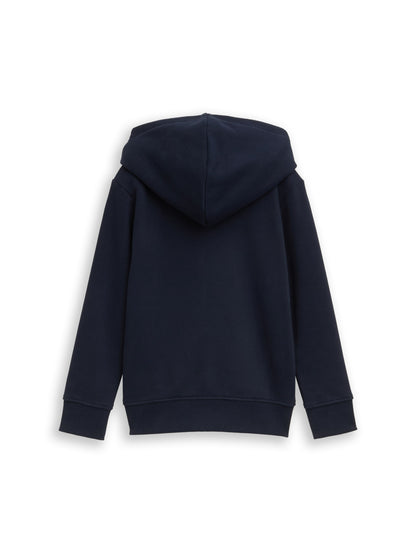TOM TAILOR Sweatshirtjacke Kinder Hoodie Badge