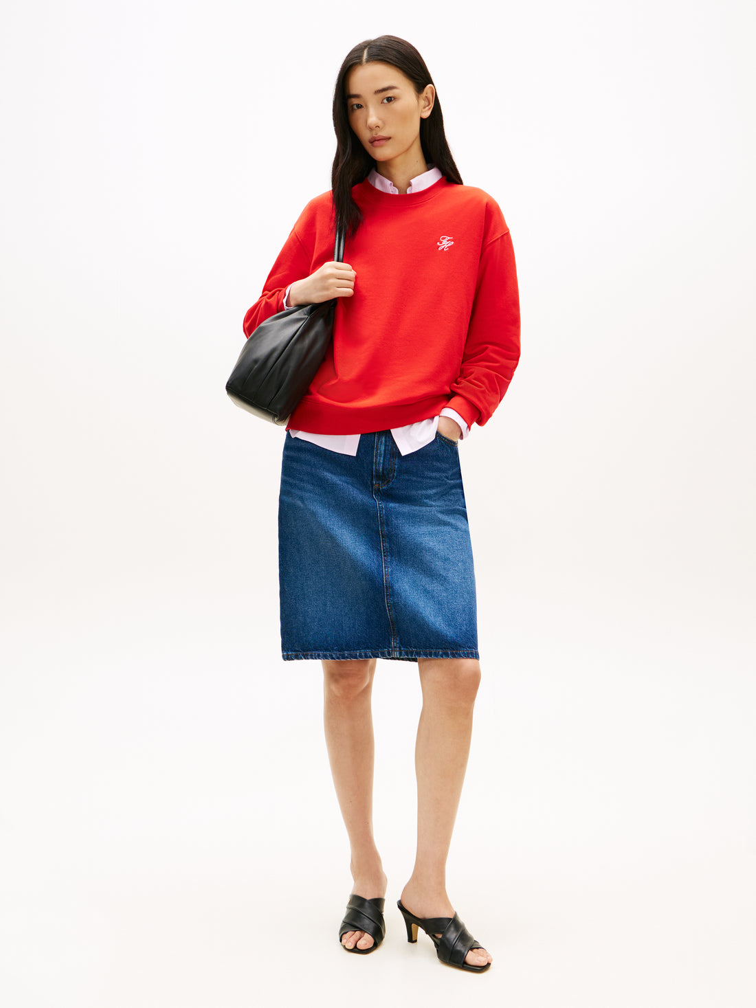 TOMMY HILFIGER Sportswear Damen Leggings Slim Fit