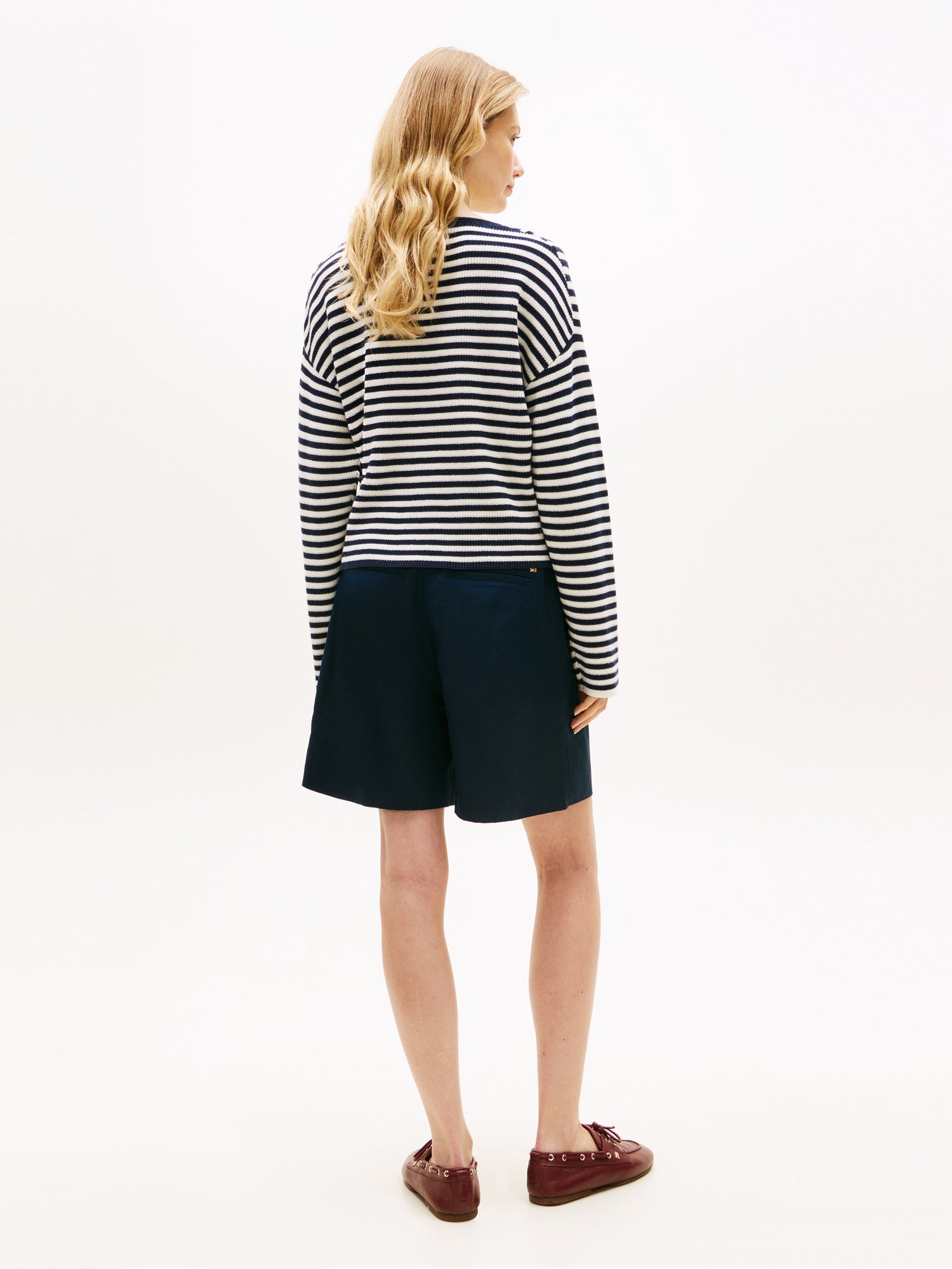 TOMMY HILFIGER Sportswear Division Damen T-Shirt Oversized Baumwolle