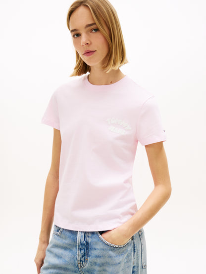 TOMMY HILFIGER Sportswear Division Damen T-Shirt Baumwolle
