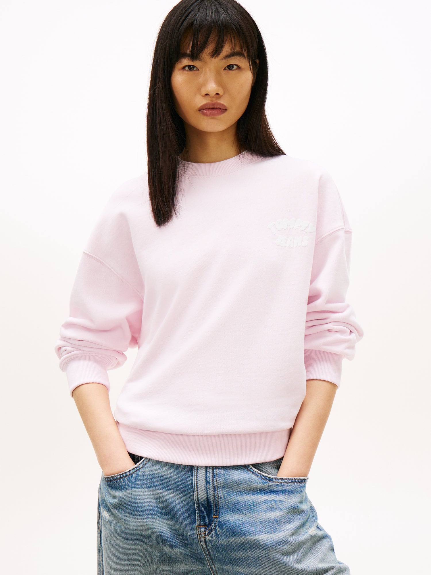 TOMMY HILFIGER Sportswear Division Damen T-Shirt Baumwolle