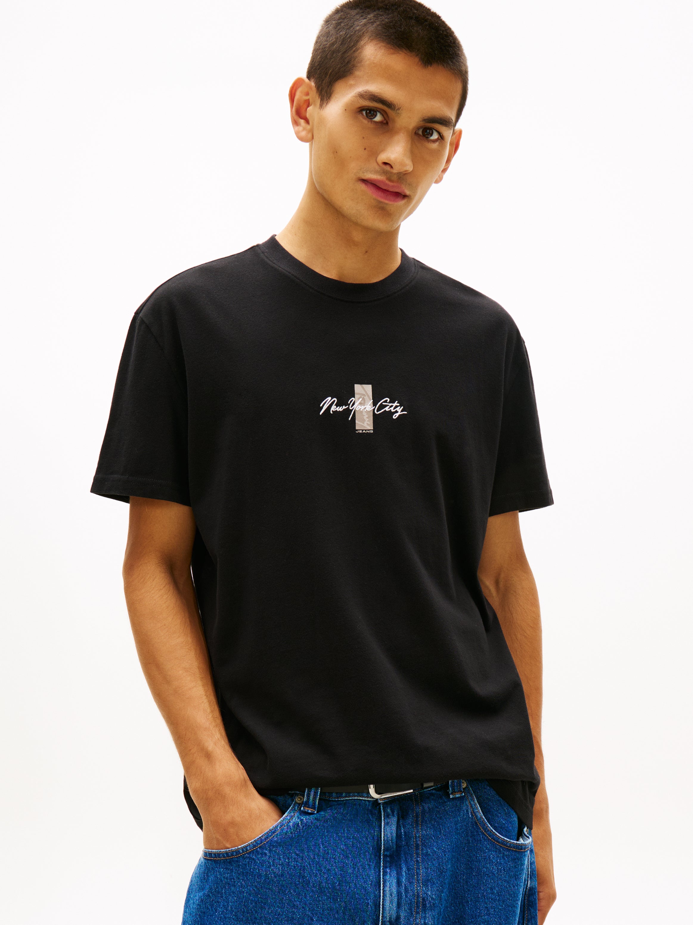 TOMMY HILFIGER Sportswear Erwachsene T-Shirt Baumwolle