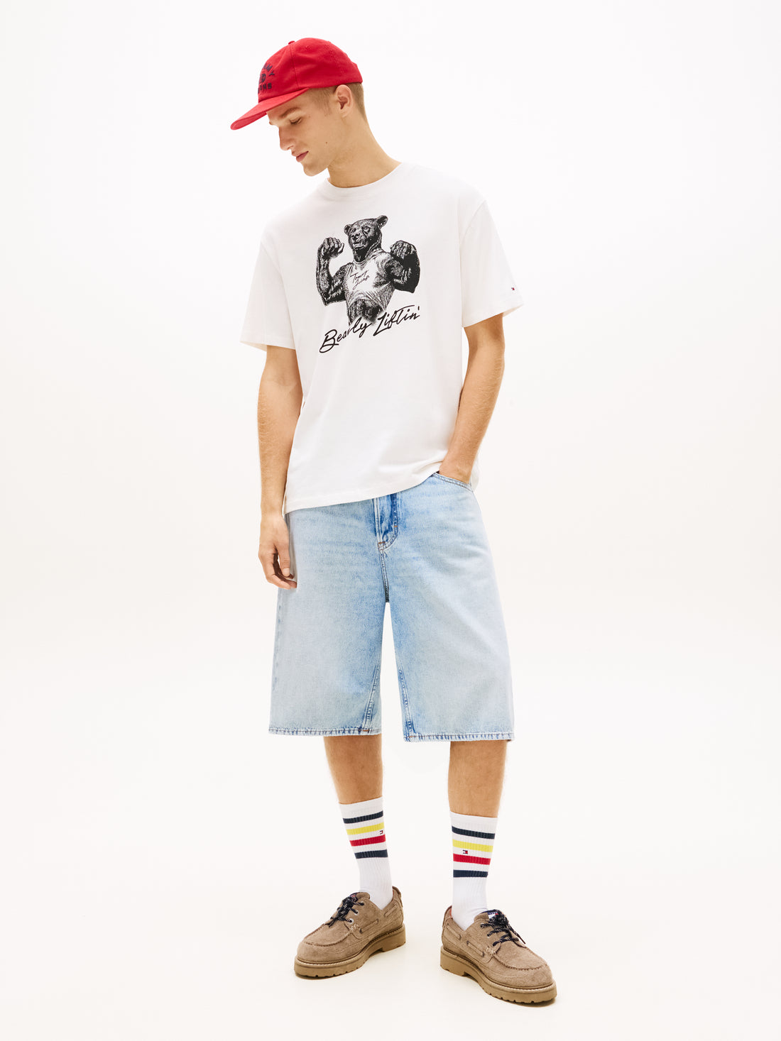 TOMMY HILFIGER Sportswear Division Herren T-Shirt Baumwolle