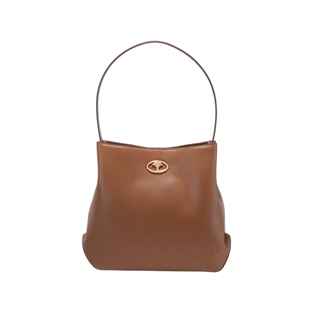 M?ller Damen Handtasche mit Nieten und Branding