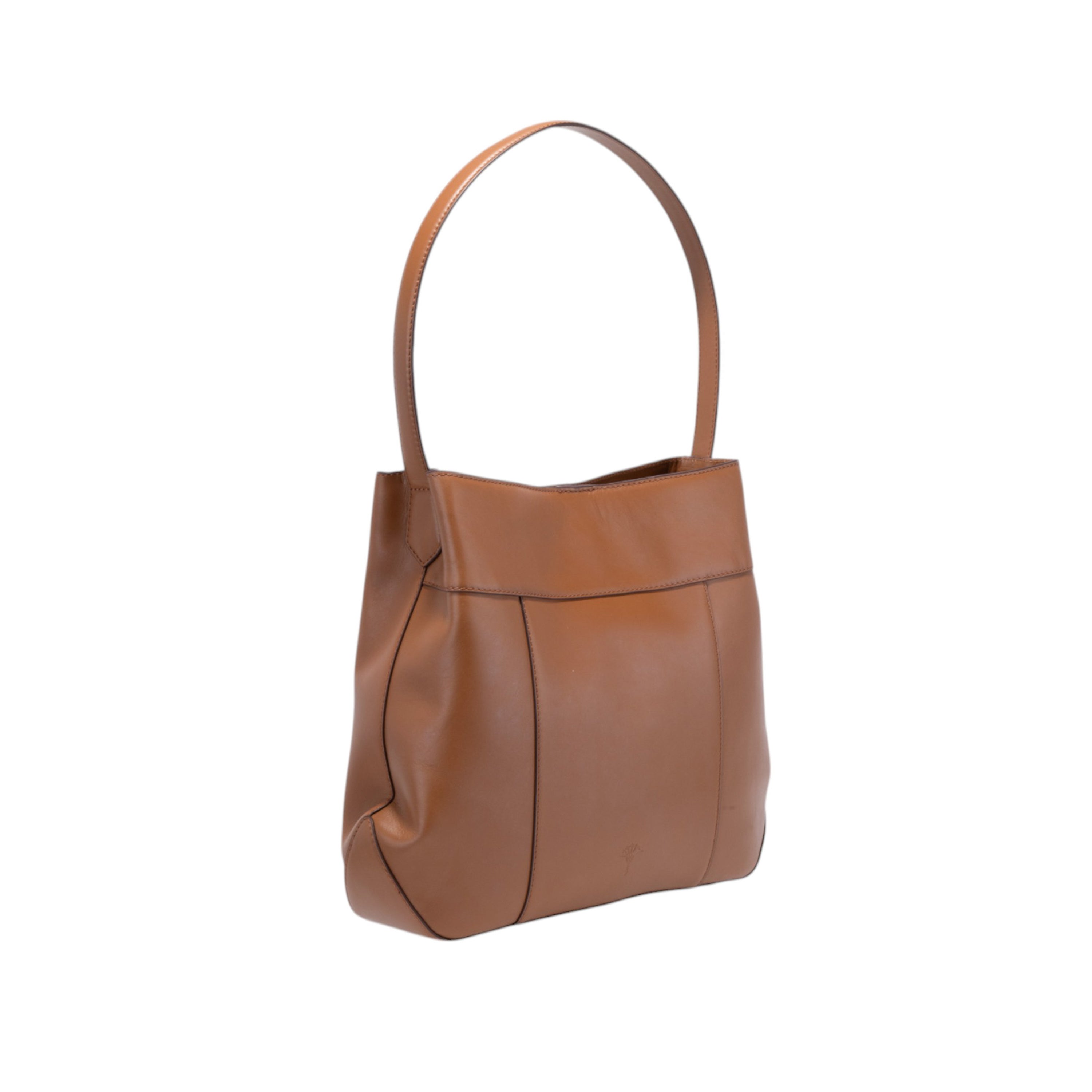 M?ller Damen Handtasche mit Nieten und Branding