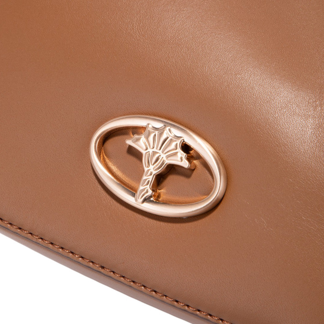 Rindsleder Handtasche Damen Handtasche mit Schultergurt