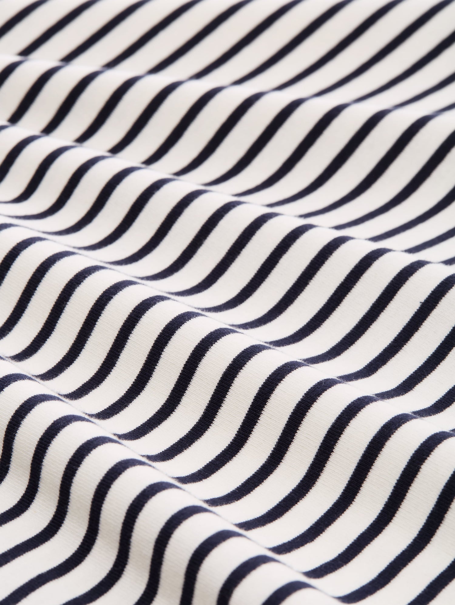 TOM TAILOR Gestreiftes T-Shirt Damen mit Herz-Detail überschnittener Schulternaht Baumwolle Elasthan