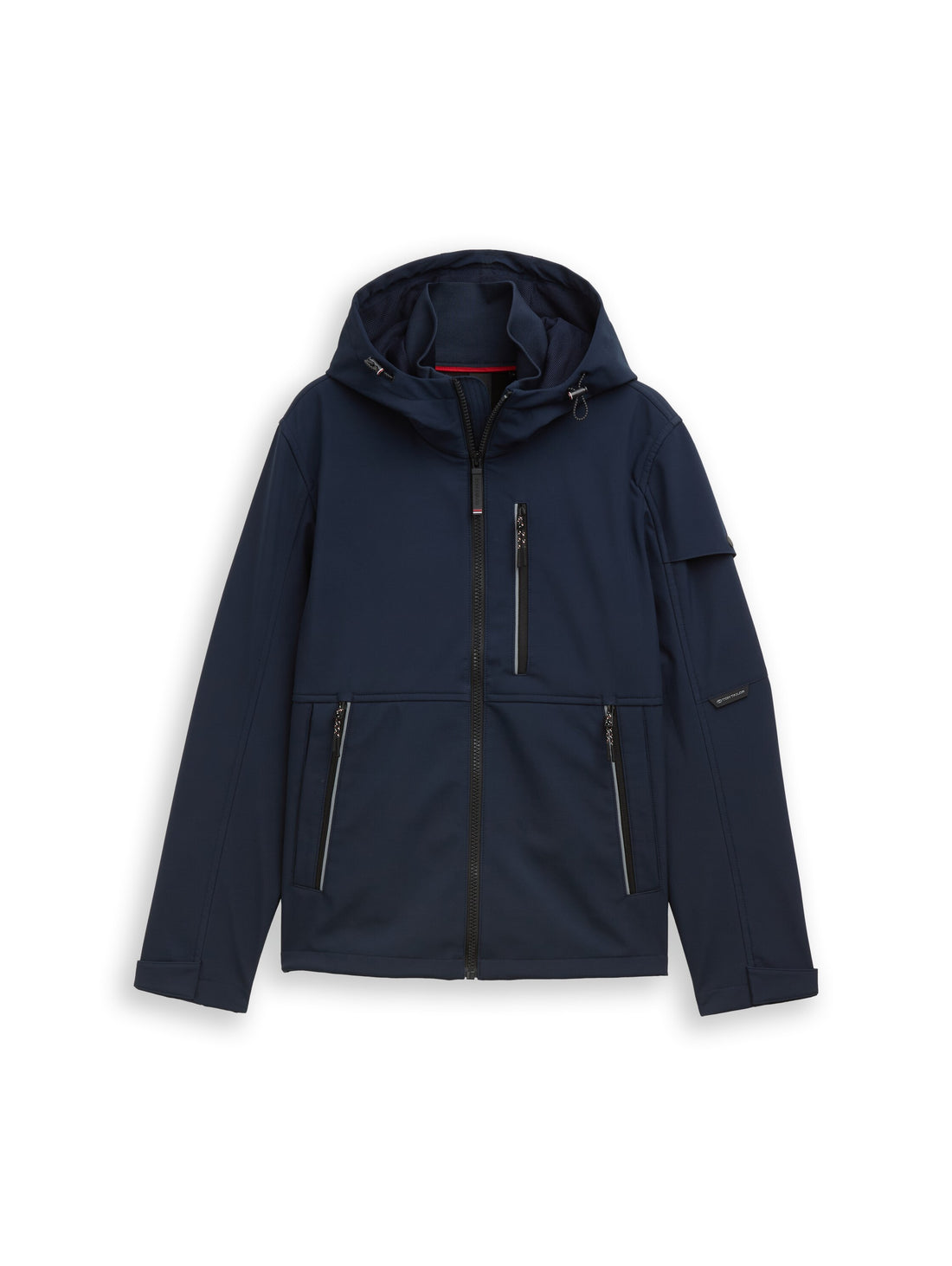 TOM TAILOR Softshell Jacke Herren Kapuze Outdoor Jacke Wasserabweisend