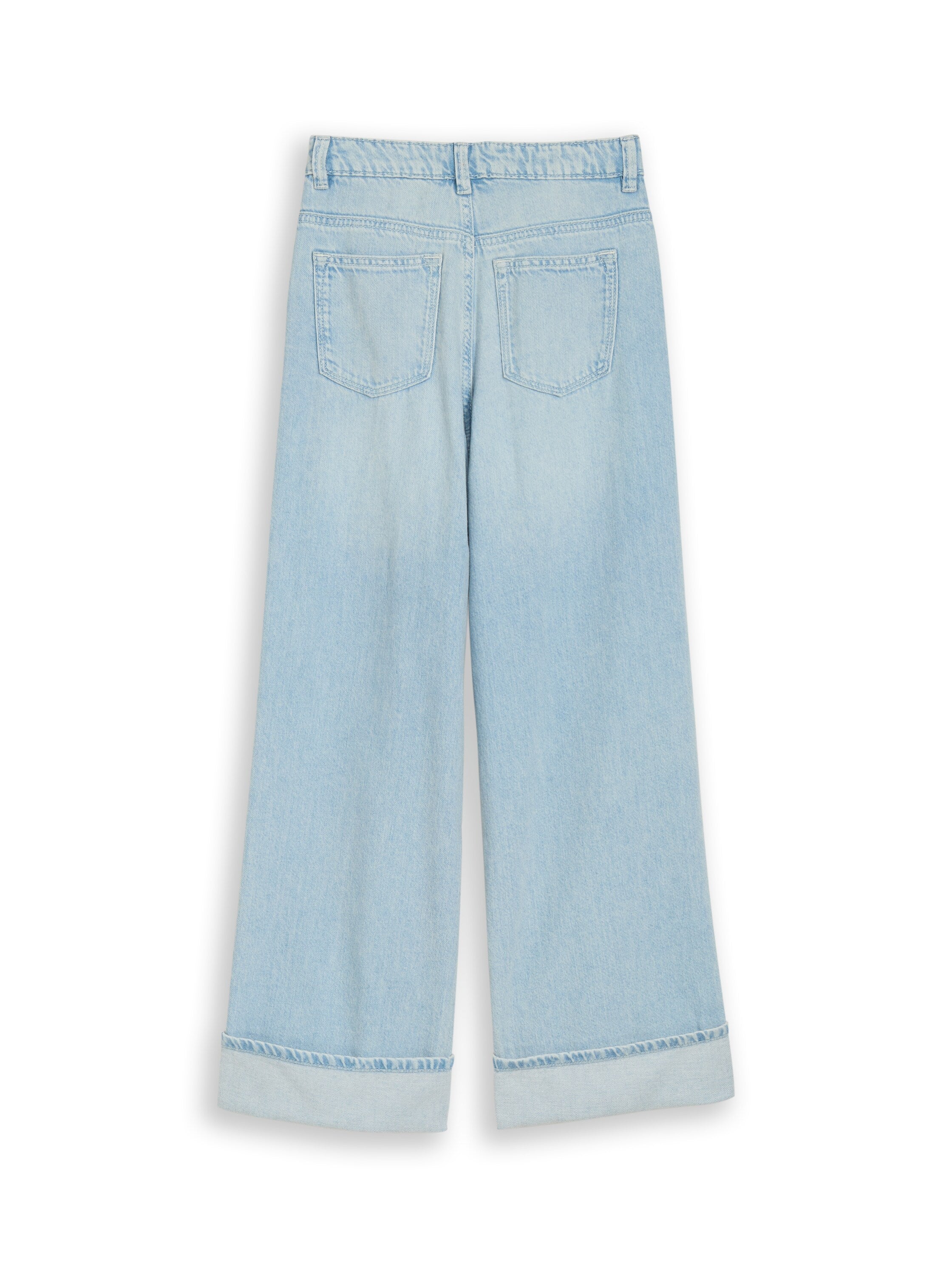 TOM TAILOR High Waist Kinder Jeanshose mit umgeschlagenem Hosenbein
