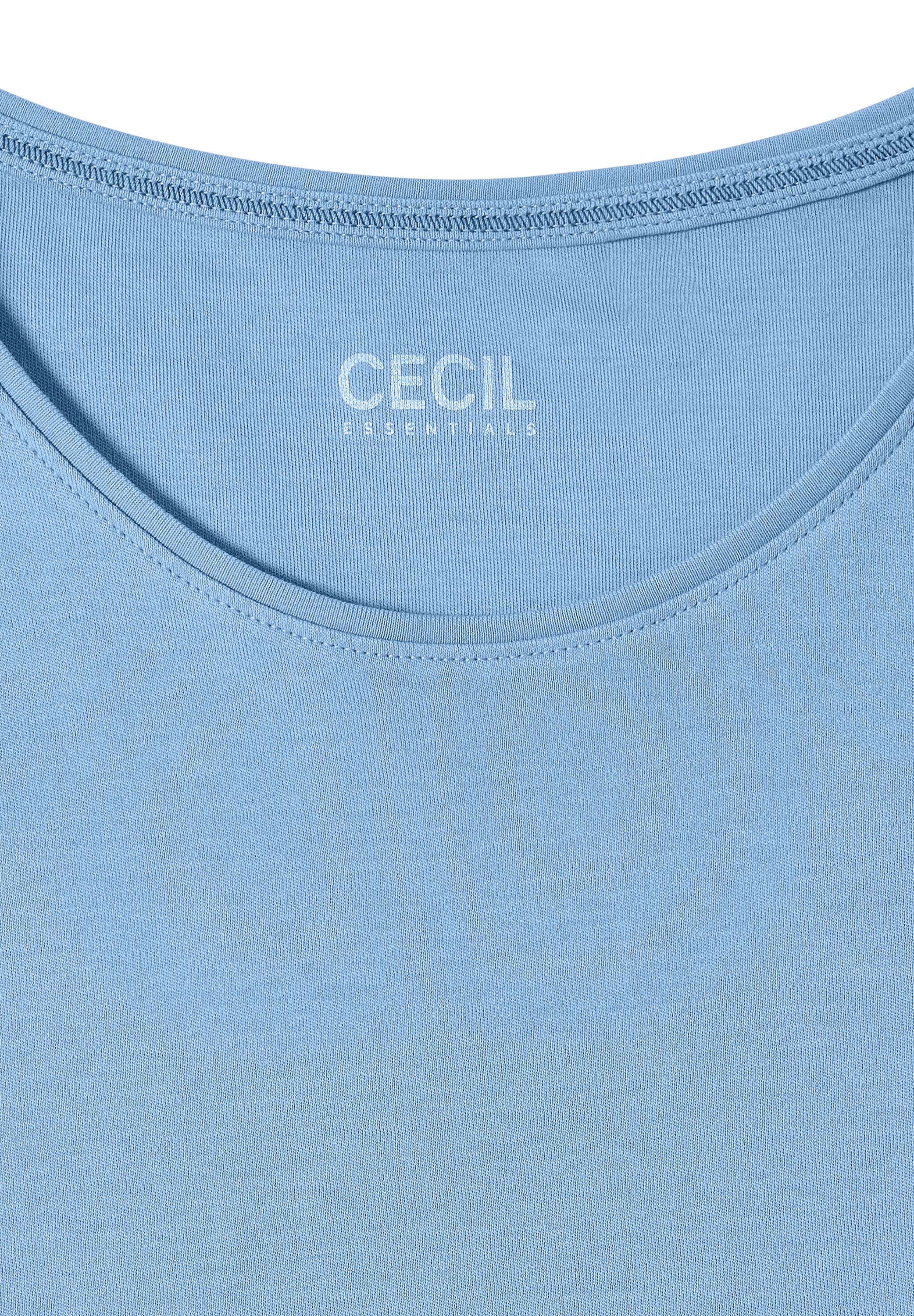 CECIL Damen T-Shirt Lena Rundhalsausschnitt 100% Baumwolle