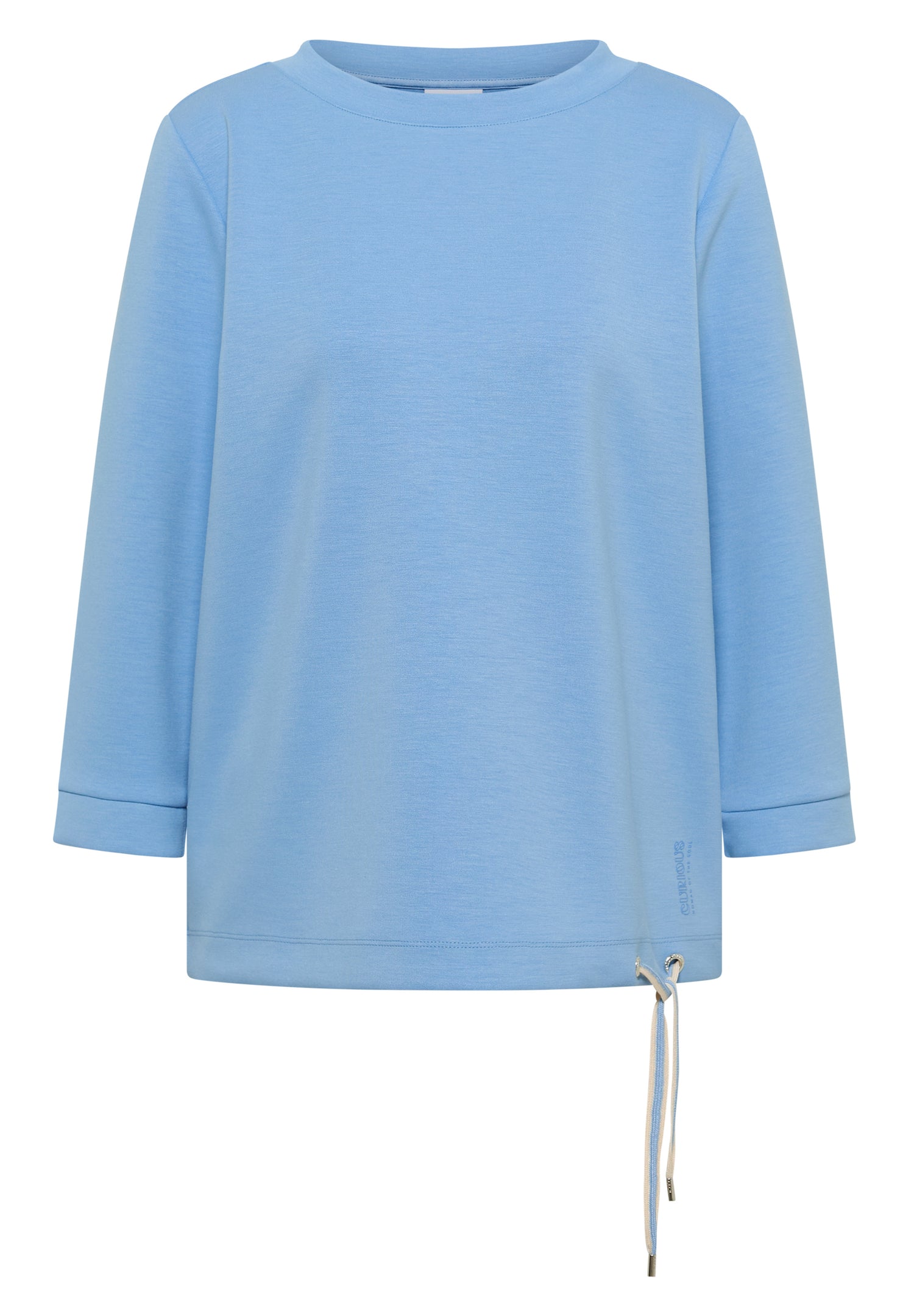 CECIL Damen Shirt U-Boot-Ausschnitt 3/4-Arm Weich und vielseitig