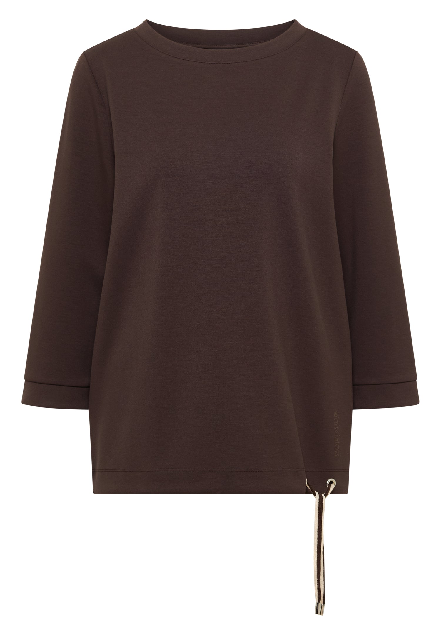 CECIL Damen Shirt U-Boot-Ausschnitt 3/4-Arm Weich und vielseitig