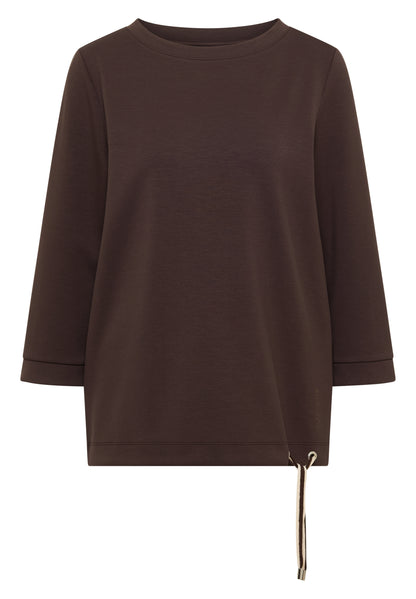 CECIL Damen Shirt U-Boot-Ausschnitt 3/4-Arm Weich und vielseitig