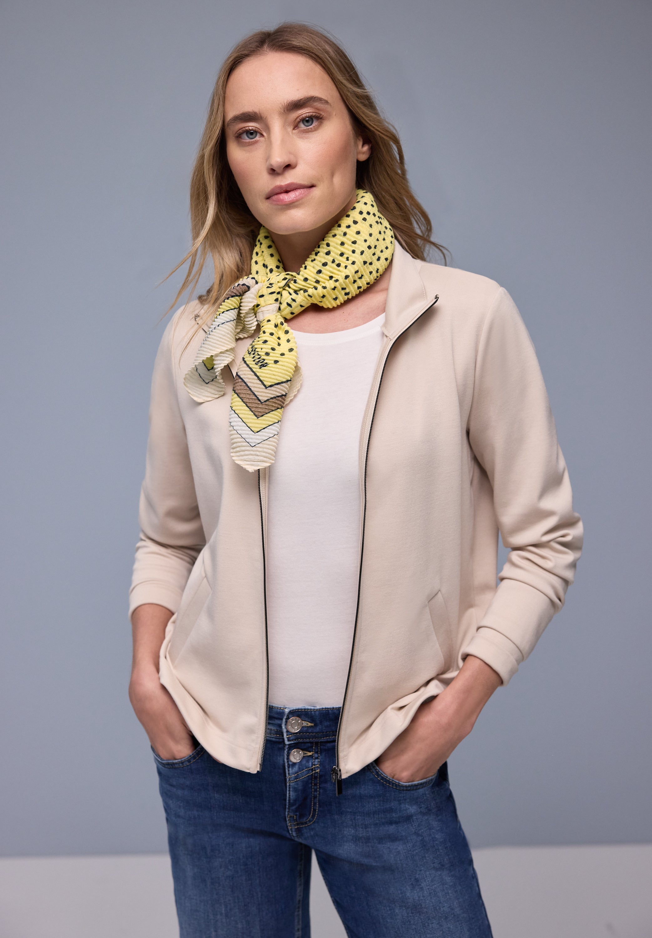 Street One Damen Modetuch grafisch gemustert Polyester