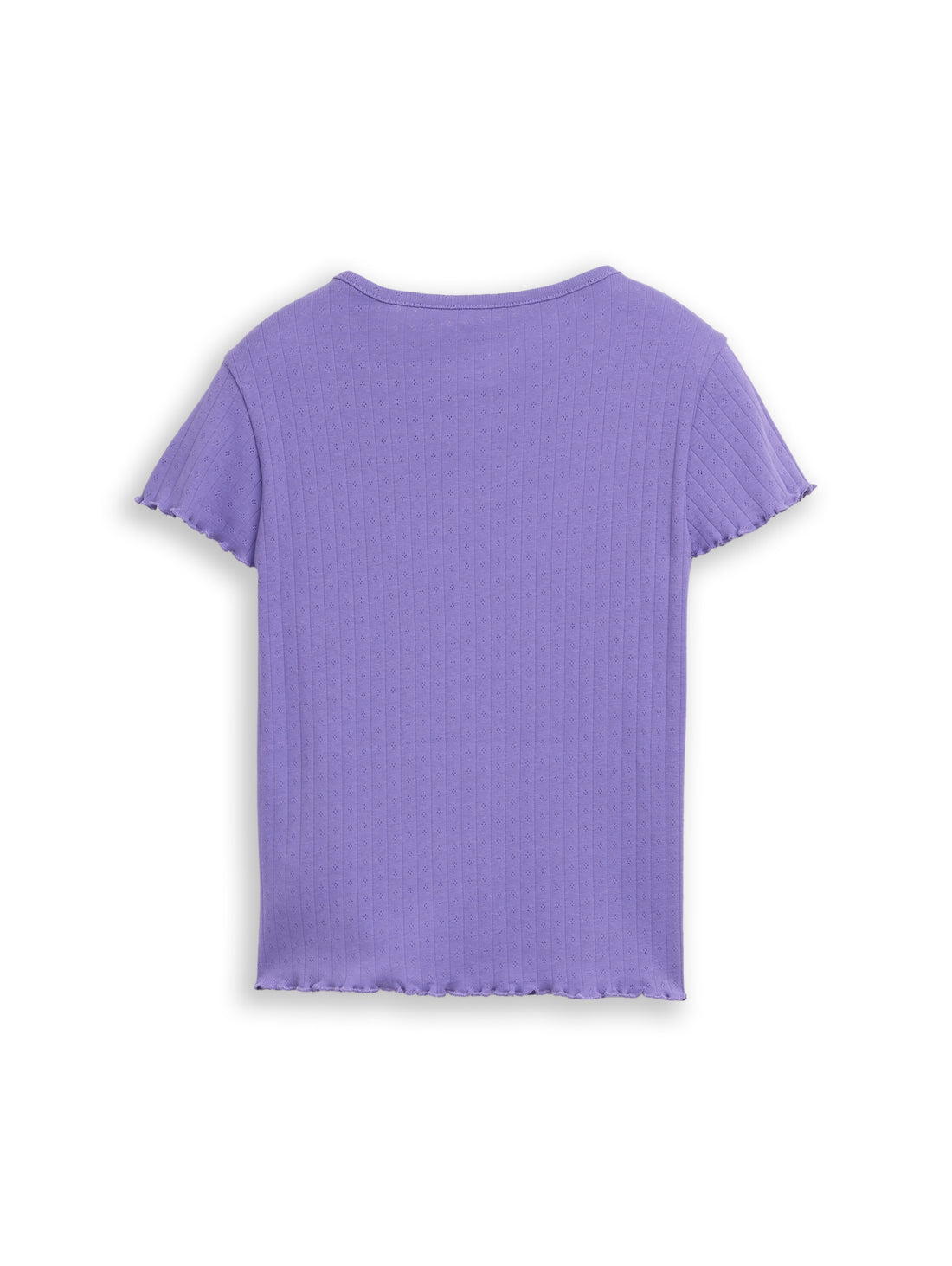 Tom Tailor Denim Kinder T-Shirt mit gewellten Saumkanten