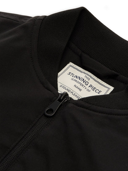 TOM TAILOR Lässige Kinder Bomberjacke mit überschnittener Schulternaht