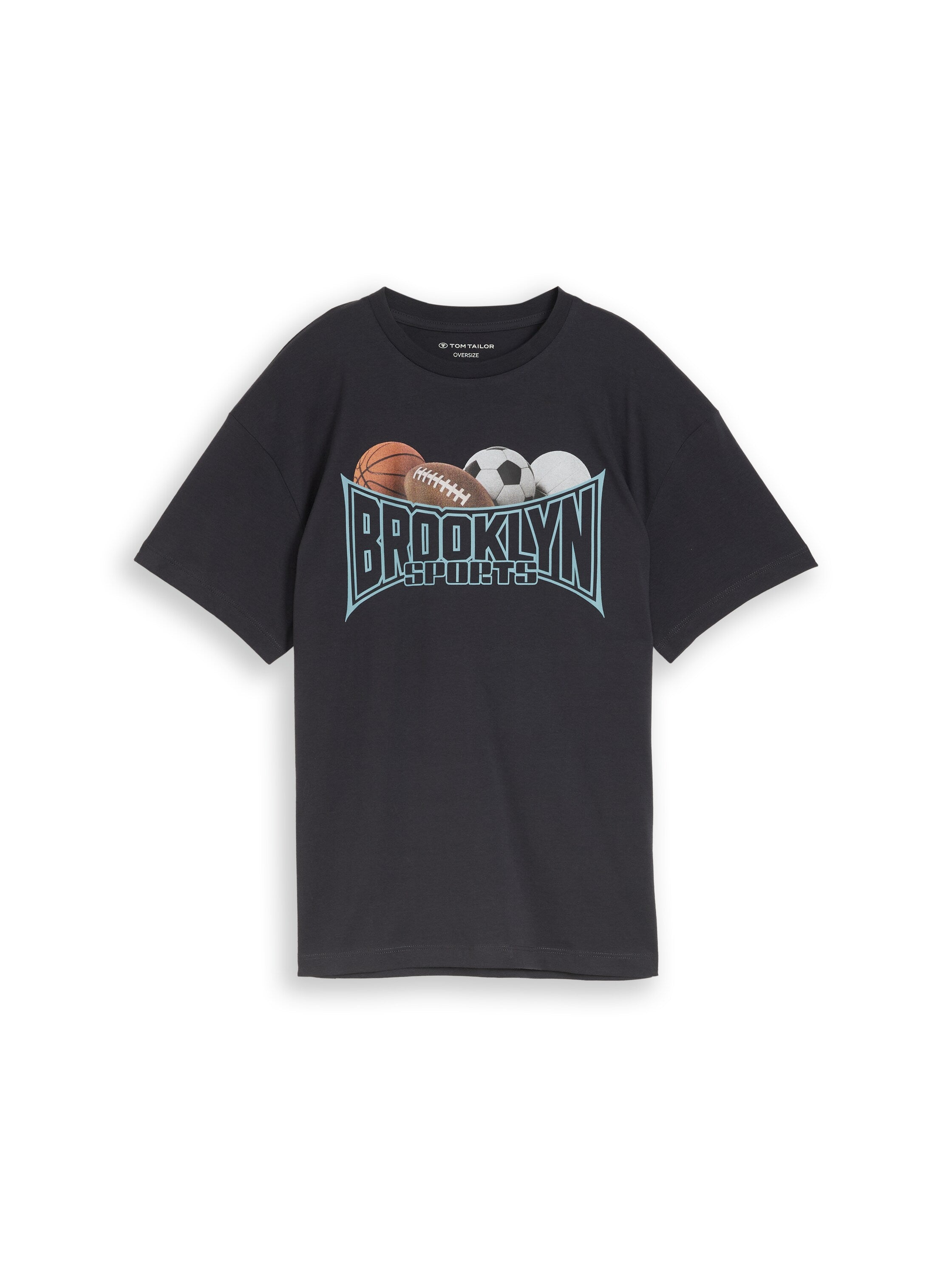 Tom Tailor Denim Male Kinder T-Shirt Oversize Baumwolle