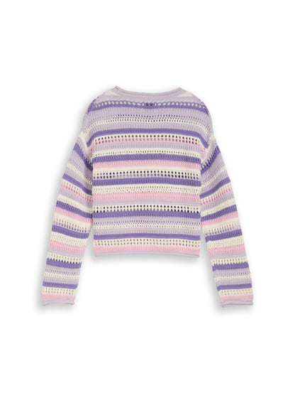 Tom Tailor Mädchen Strickpullover Kinder Lochmuster
