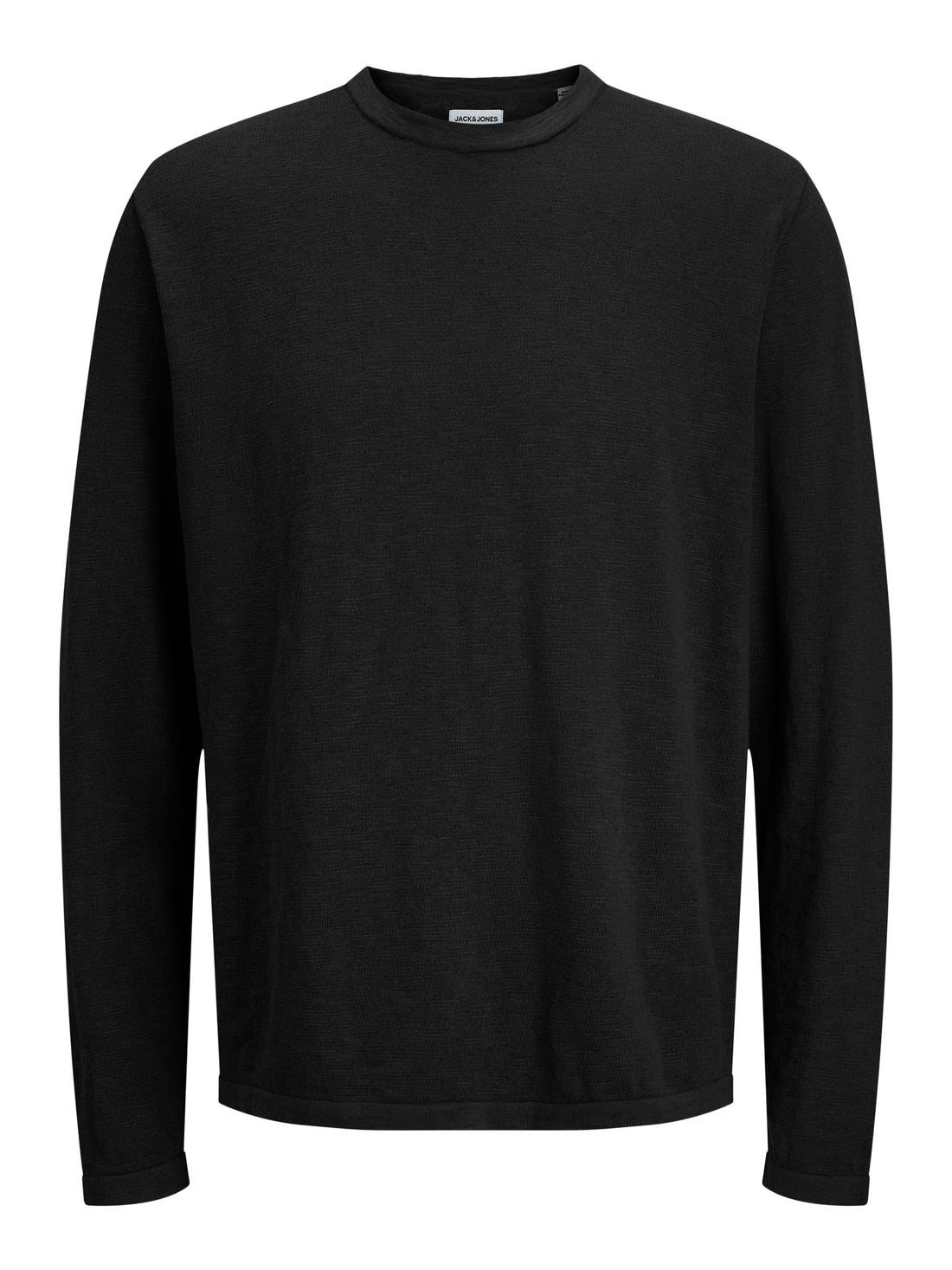 Jack &amp; Jones Strickpullover Herren Langarm Normal geschnitten Baumwolle Leinen