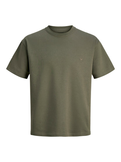 Jack &amp; Jones Basic T-Shirt Herren Rundhalsausschnitt Kurzarm Normal geschnitten
